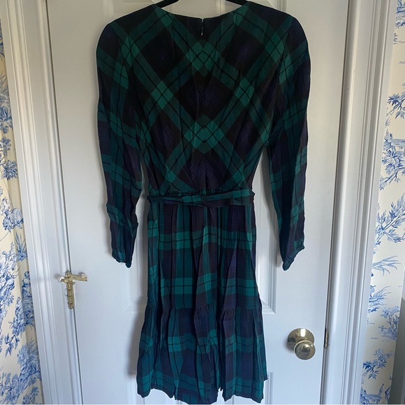 J. Crew Tartan Plaid Dress - Picture 3 of 8